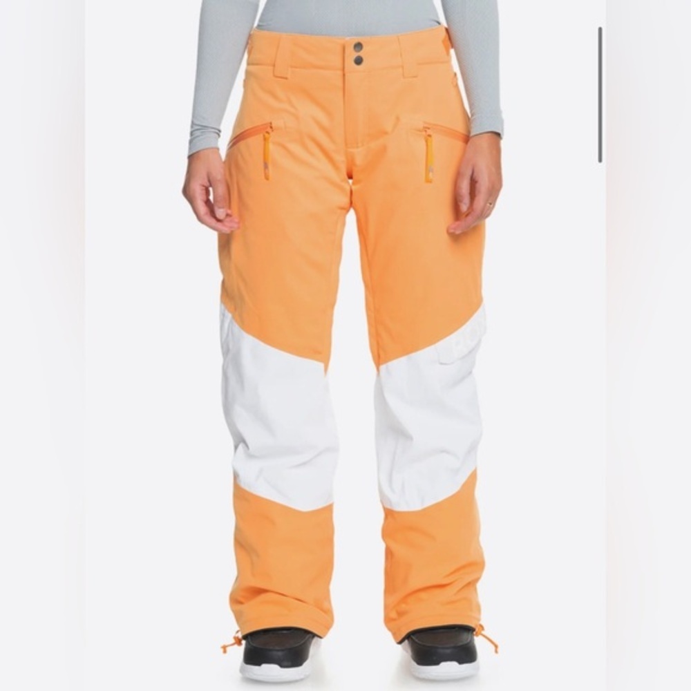 ROXY Women's Chloe Kim Woodrose Snow Pants‎ size large brand new - Picture 12 of 16